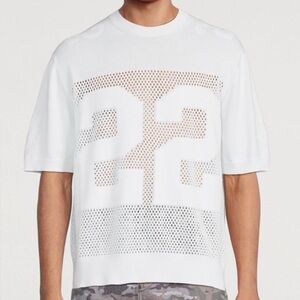 AMIRI White Mesh Jersey Shirt
